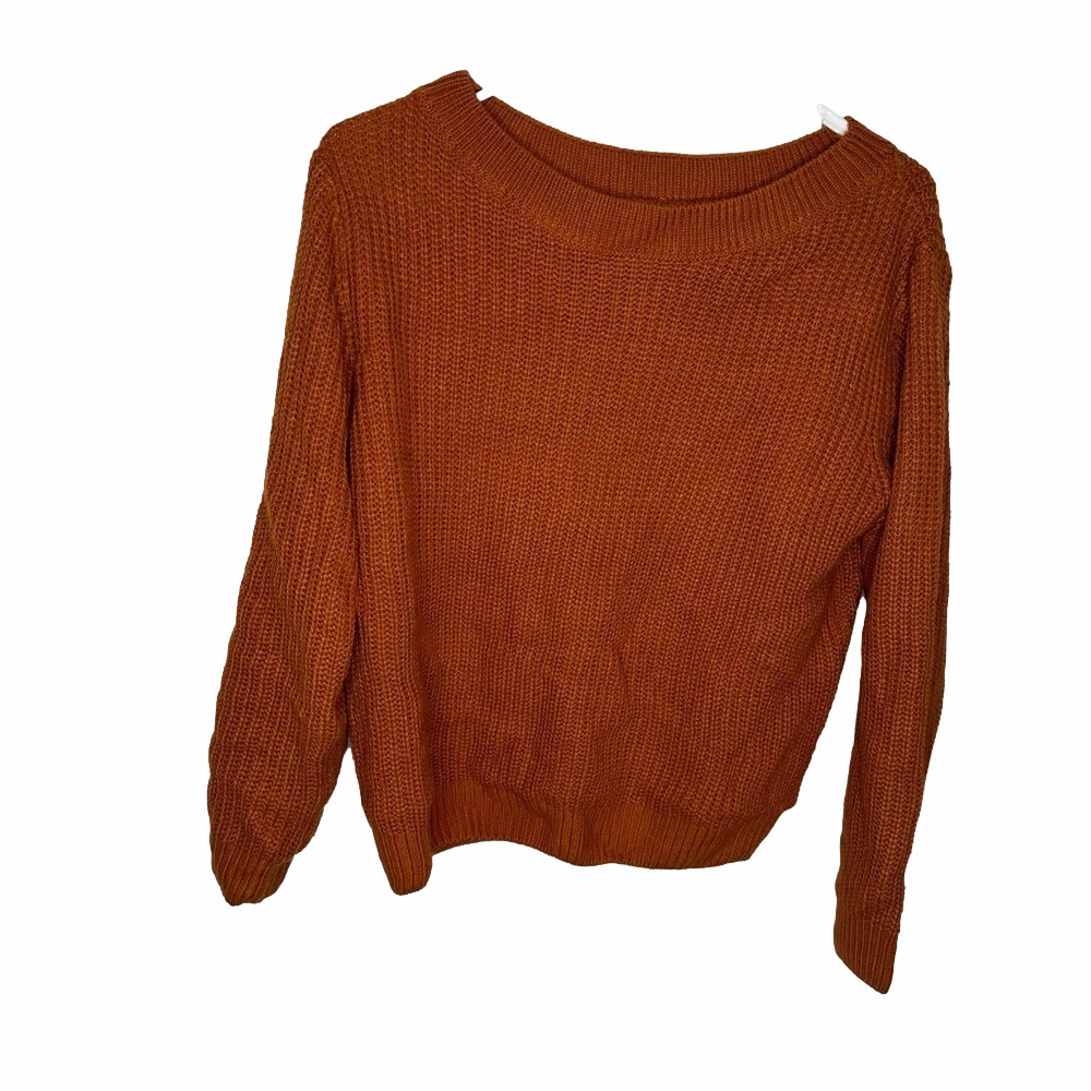 SHEIN Orange Sweater Size Small